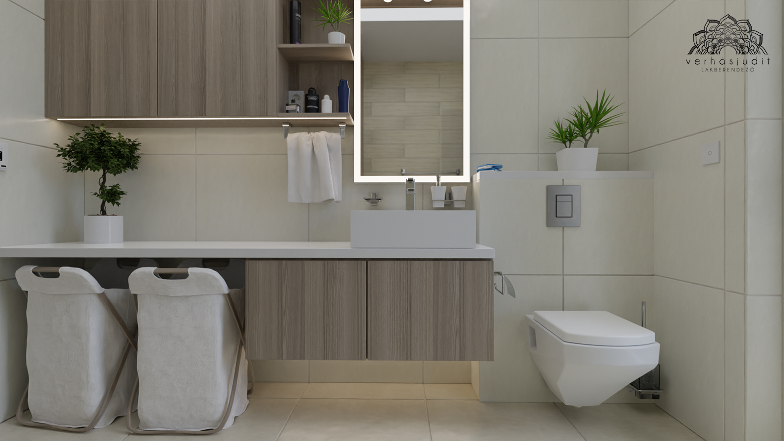 Penthouse lakás - Fürdőszoba - Székesfehérvár