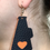 Thumbnail: Megaphone Team Color Cheer Earrings