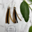 Thumbnail: Boho Suede Fringe Earrings