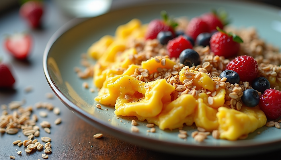 Unleash Energizing Breakfast and Lunch Ideas Packed with Protein and Fiber for Busy Parents