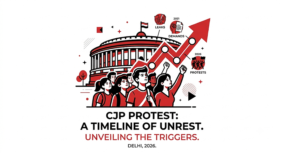 Unveiling the Unrest: What Triggered the CJP Protest in Delhi? A Complete Timeline