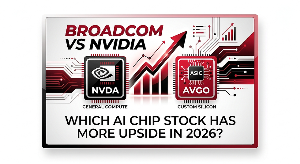 Broadcom vs NVIDIA: Which AI Chip Stock Has More Upside in 2026?