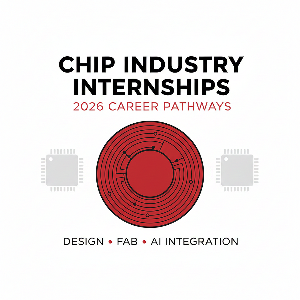 Internship Roles in Chip Industry 2026: Career Paths & Trends