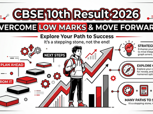 Beyond the Percentages: How to Deal with Low Marks in CBSE 10th Result 2026