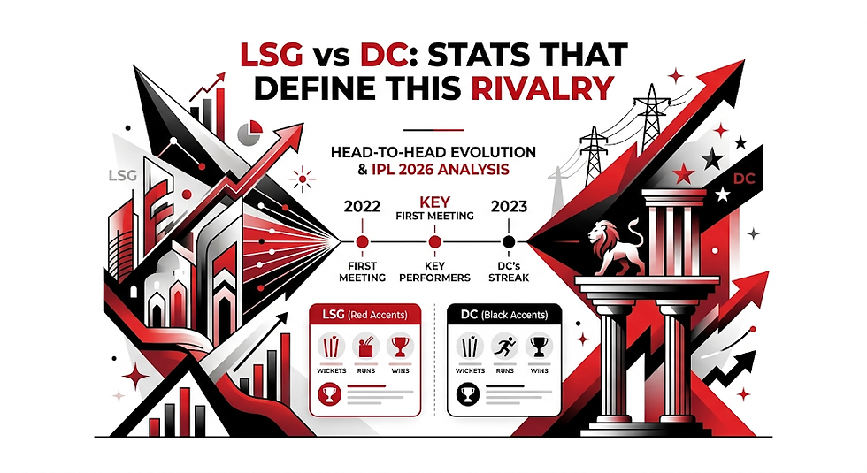 LSG vs DC: Stats That Define This Rivalry