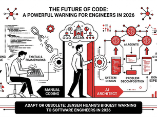 The Future of Code: Jensen Huang’s Software Engineering Warning in 2026 and How to Survive It