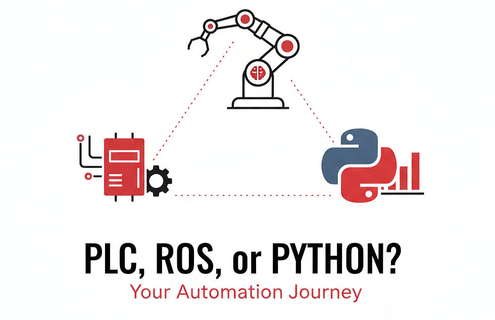 PLC, ROS, or Python: What Should You Learn First?