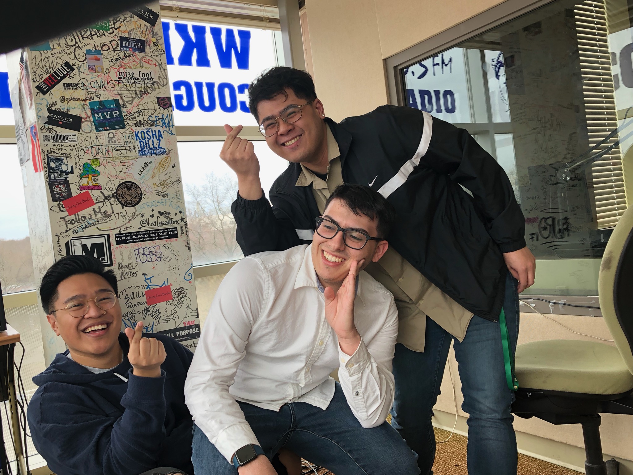 Vincent Legaspi, Wilmond Vano, and Roach