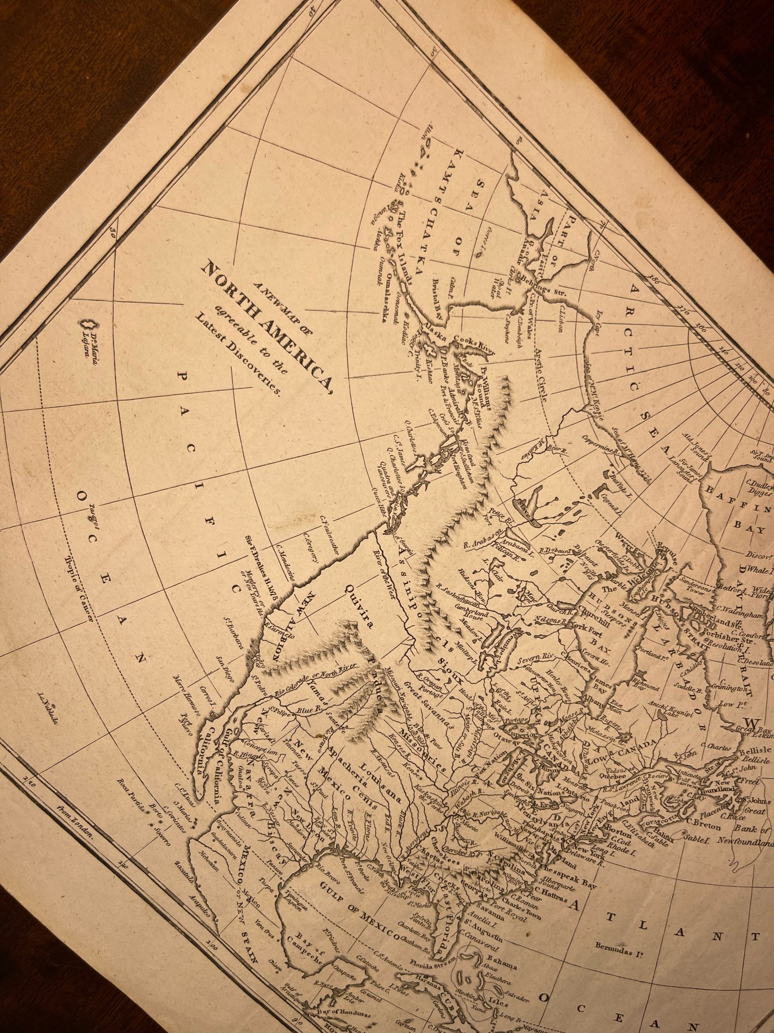 1794 "A New Map of North America"