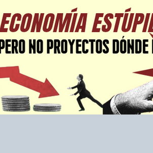 Una economía estúpida, o, del: ¡plata hay, pero no proyectos dónde invertir!