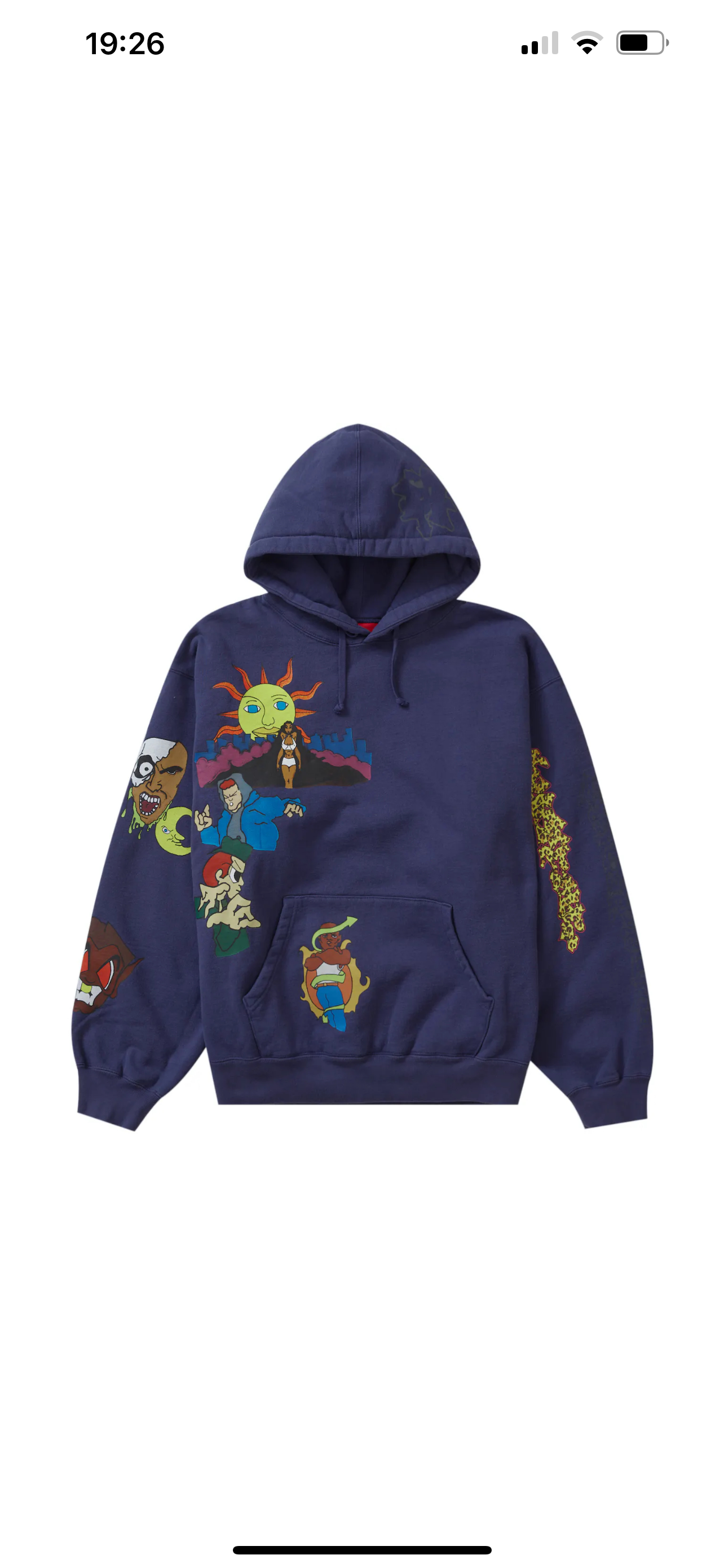 Supreme Sunrise hooded sweatshirt 
