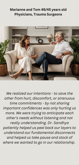 Positive Testimonial for Dr. Sandhya