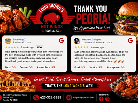 Copy of Copy of Thank You, Peoria! Celebrating Our Amazing Customers