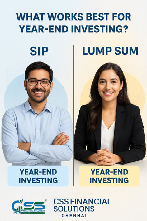 SIP vs Lump Sum – What Works Best for Year-End Investing? | SIP Advisor Chennai