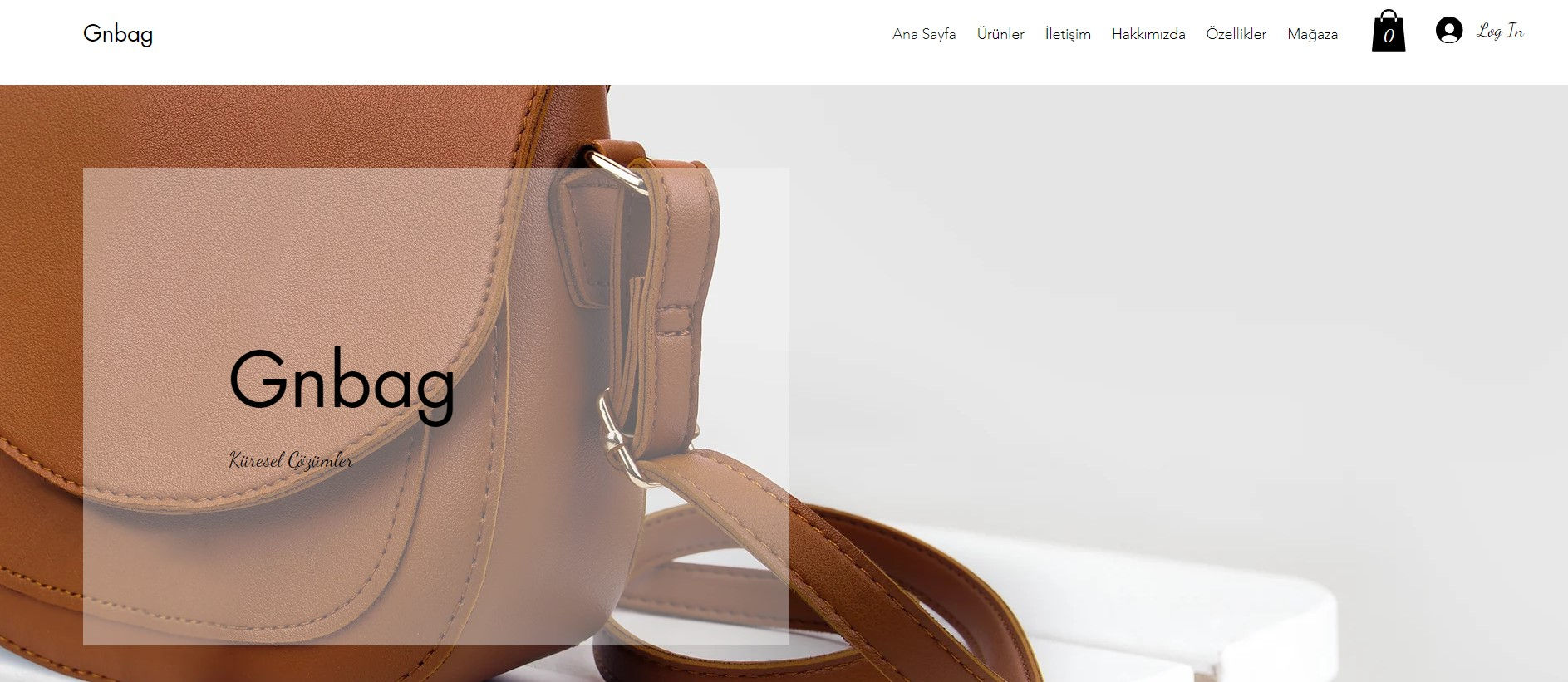 Örnek Web Sitesi GnBag Çanta