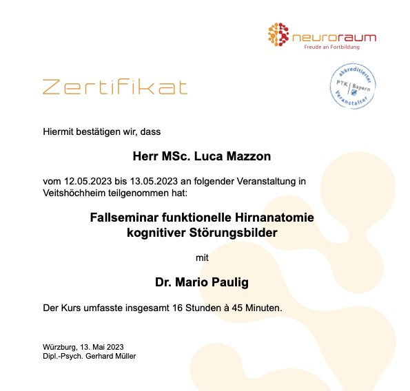 Teilnahmebescheinigung_Fallseminar_funktionelle_Hirnanatomie_kognitiver_Störungsbilder_Maz