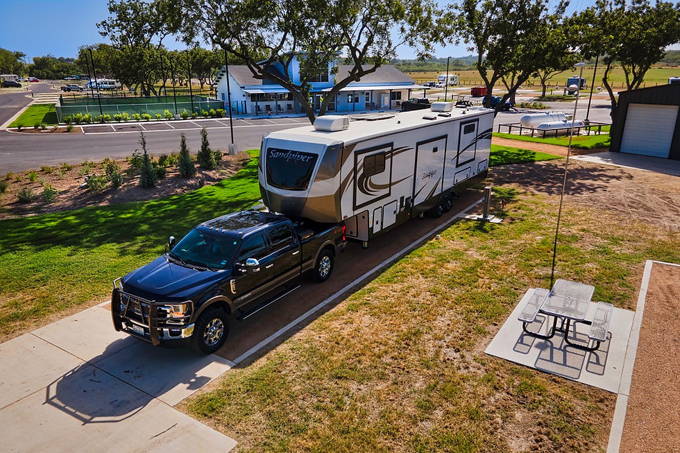 RV electrical hookup