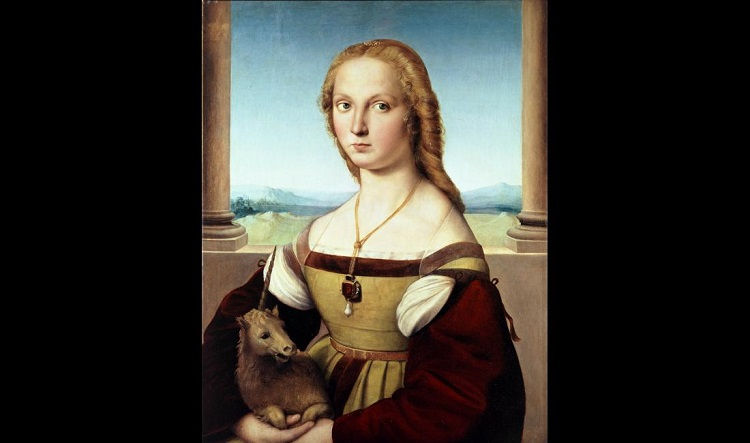 Raffaello: Dama con liocorno