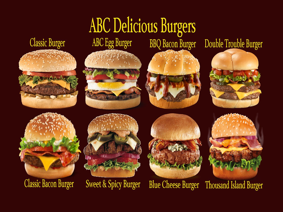 Creative Burgers
