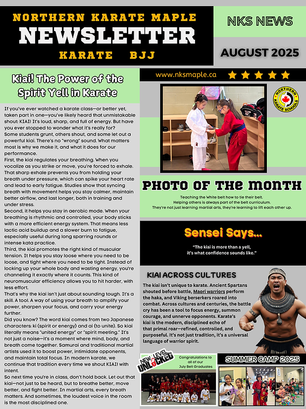 August Karate and Brazilian Jiu Jitsu Newsletter.png