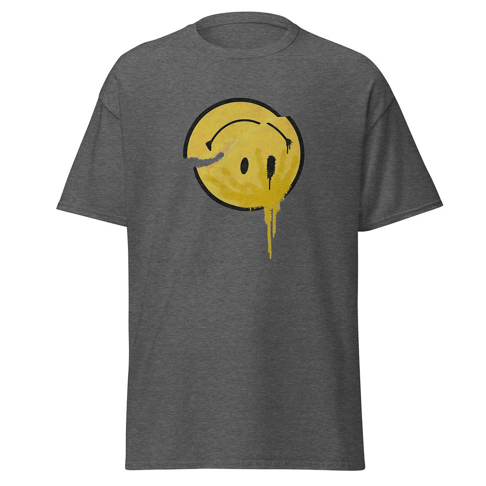 Thumbnail: Reverse Happyface Unisex classic tee
