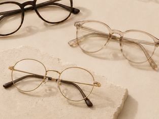 3 pairs of eyeglasses