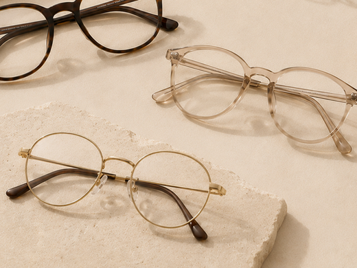 3 pairs of eyeglasses