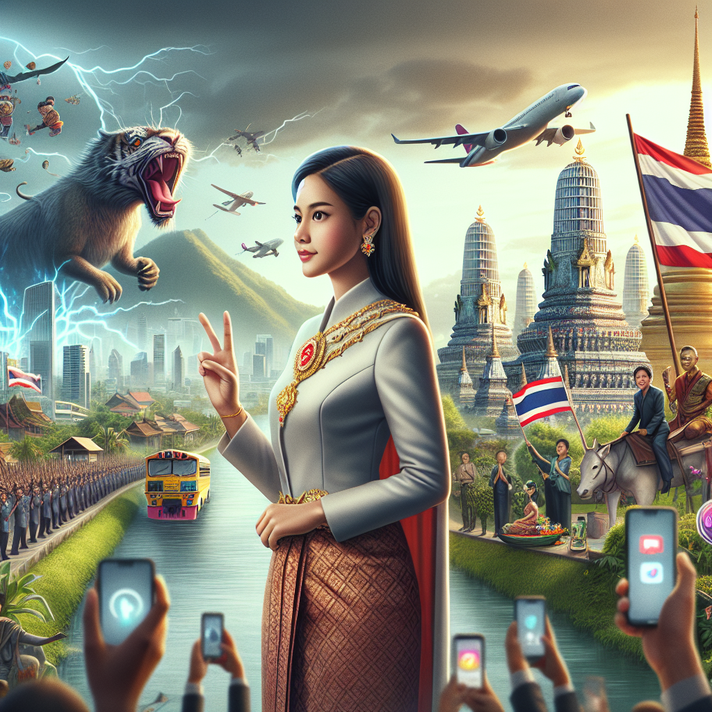Thai People Protesting