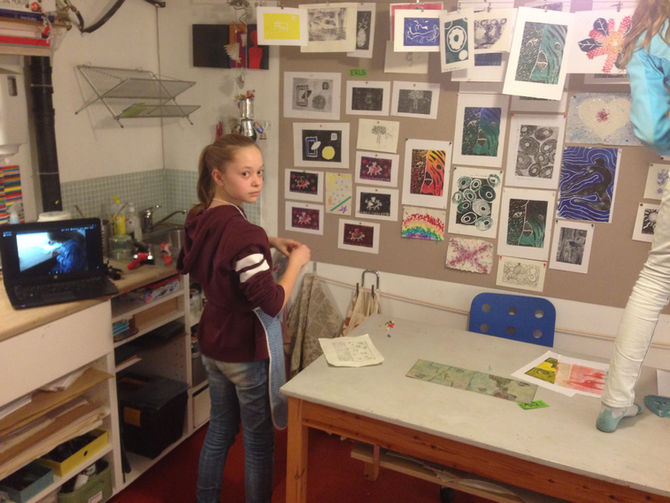 Printmaking utstilling