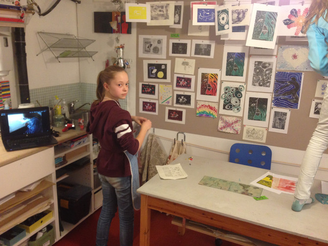 Printmaking utstilling