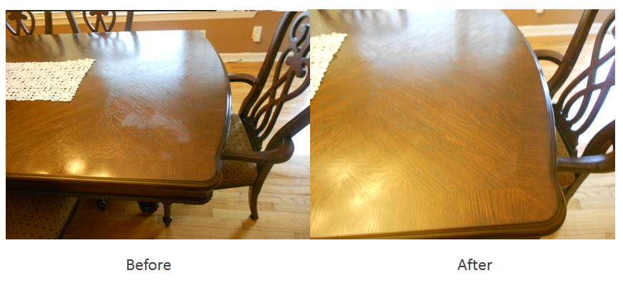 heat mark removing finish restore