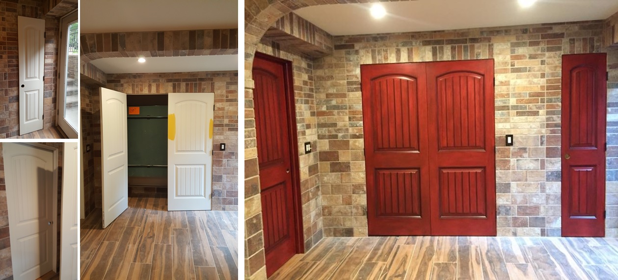 Doors refinishing