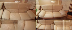 Leather Sofa Repairs and Redye