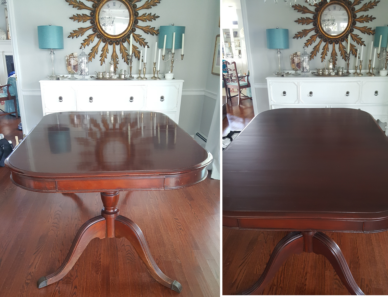 1920 Table Refinishing Restoration