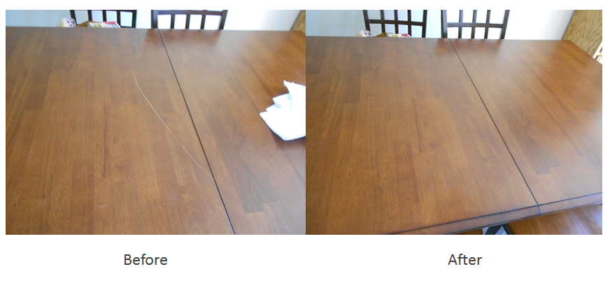 Scratch removing and restoration
