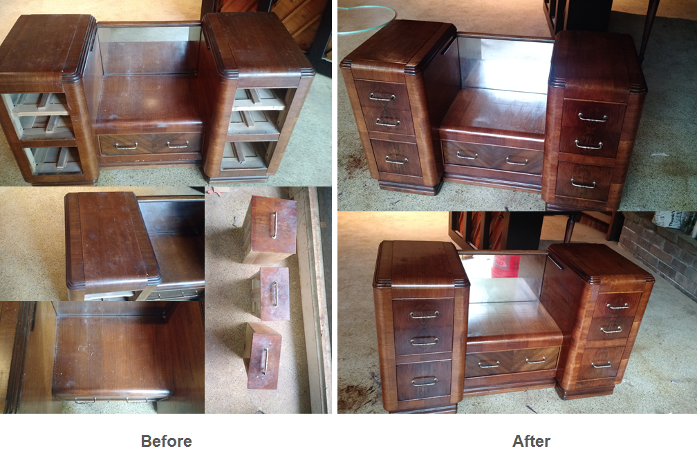 Dresser original finish restoration