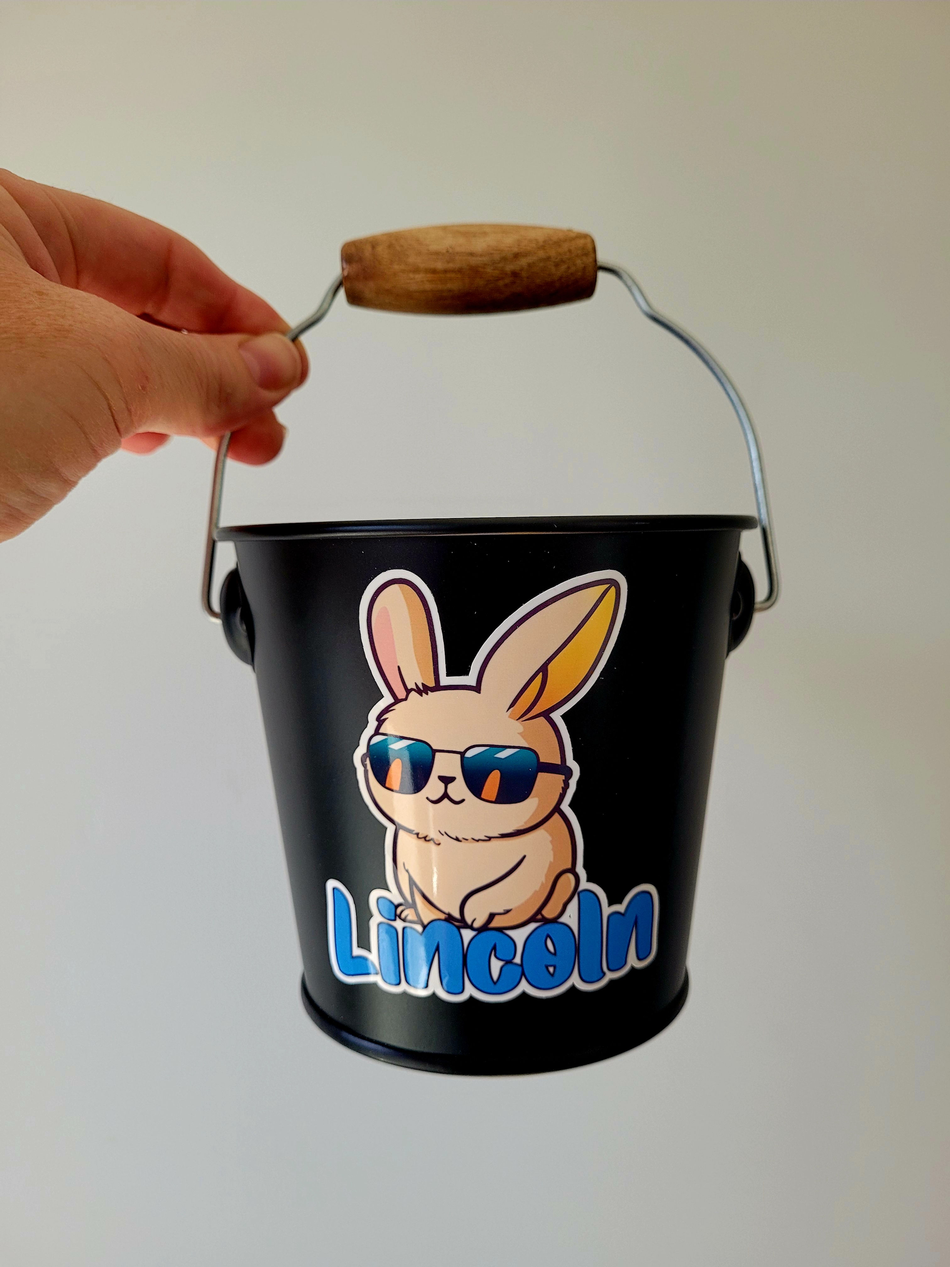 Personalised Easter Tins (black or steel)