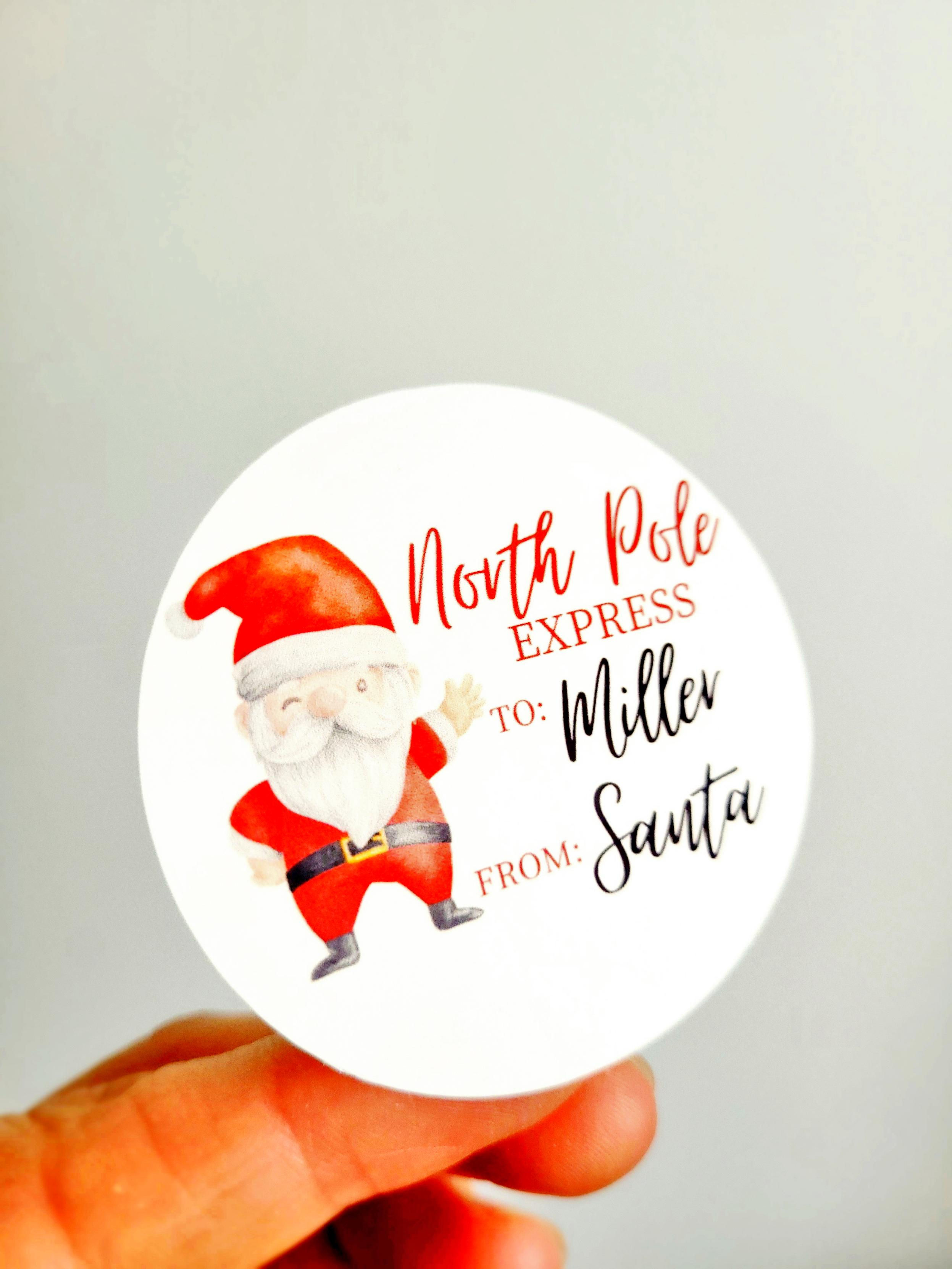 Santa Stickers