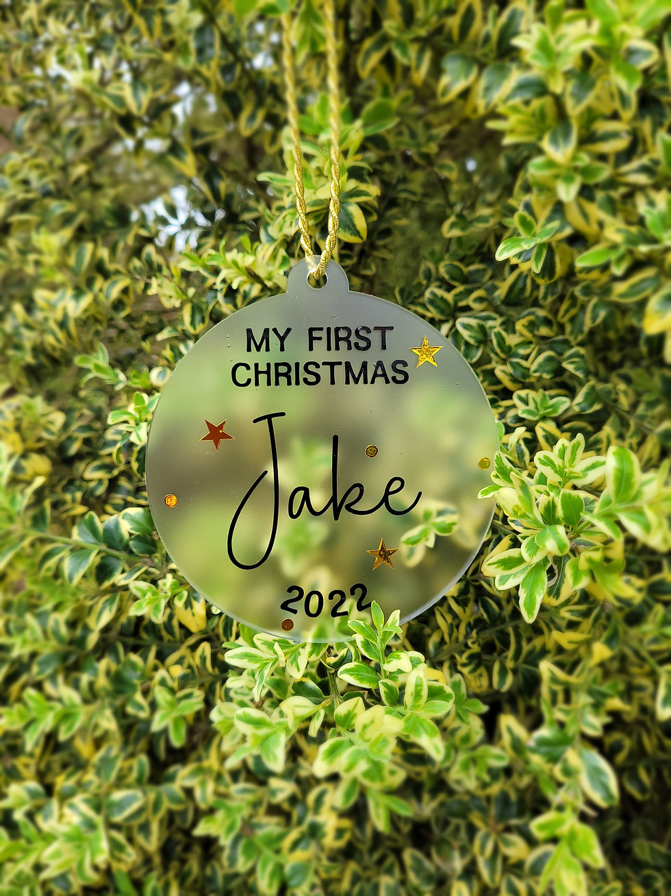 My First Christmas Decoration