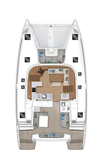 Plan LAGOON 46 1