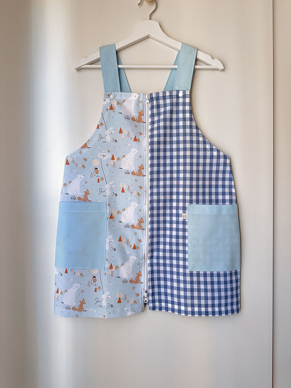 PICHI POLAR / VICHY AZUL POLVO