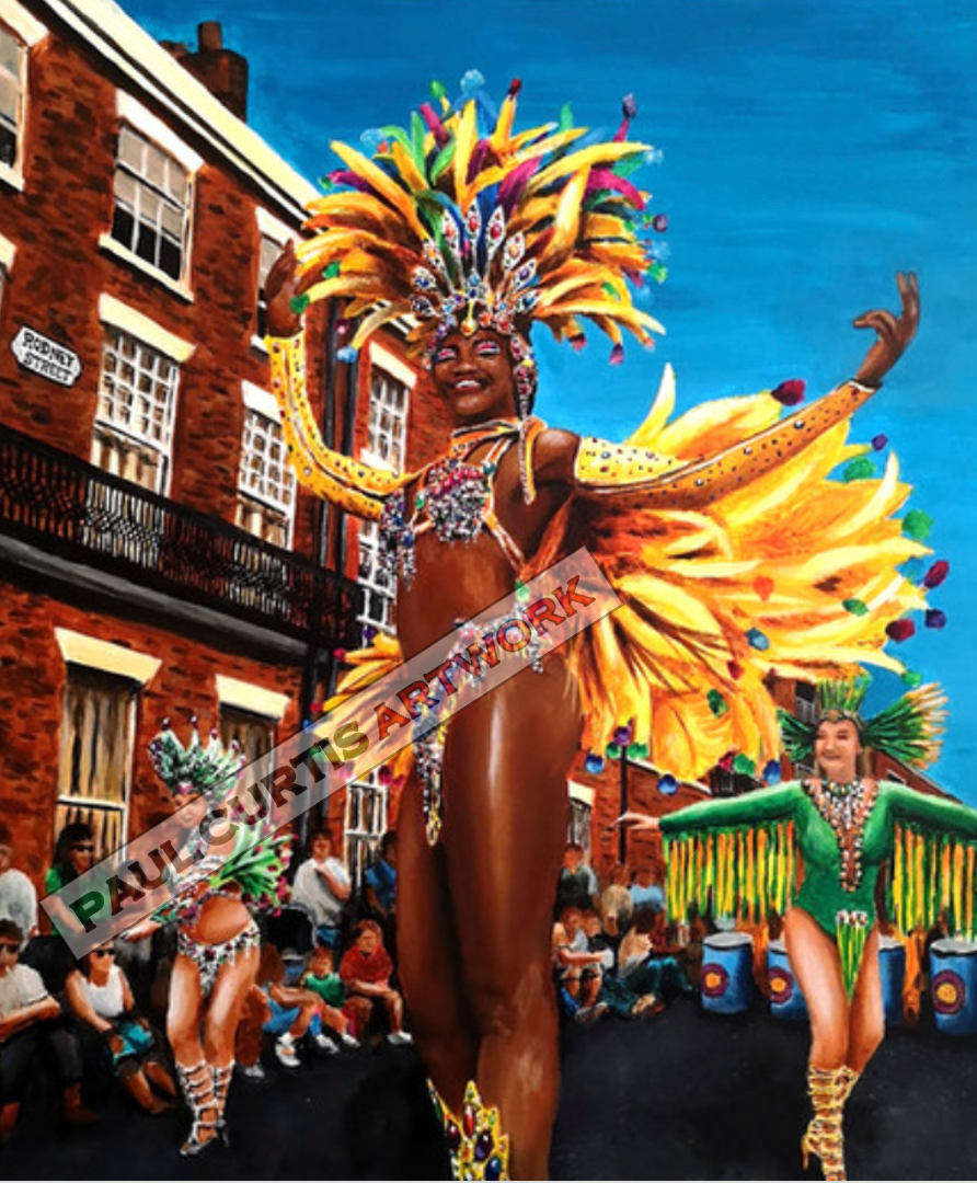 Thumbnail: Wendy - Carnival dancer in Liverpool, Brazilica