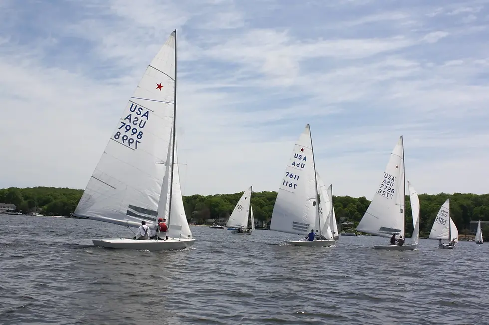 Stars sailing on Lake Hopatcong
