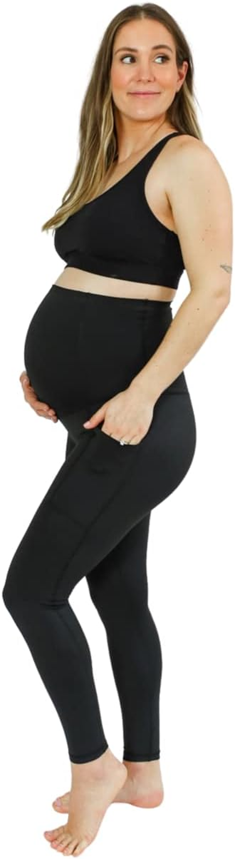 Thumbnail: Women’S Active Maternity to Postpartum Leggings with Pockets