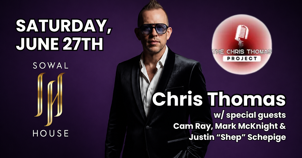 SAT, 6PM: The Early Set Happy Hour w/ The Chris Thomas Project