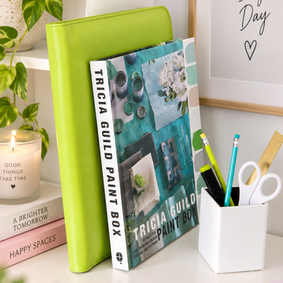 Add a touch of colour and luxury to your workspace with our beautifully handcrafted leather pen pot perfect for keeping your pens tidy and your desk looking stylish.