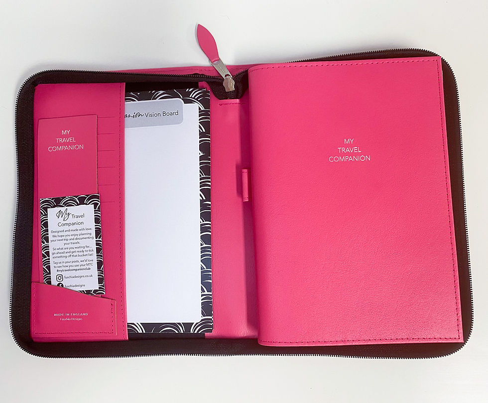Thumbnail: Pink Leather My Travel Companion