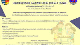 Die Ortsgemeinde Daleiden stellt ein