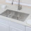 Thumbnail: Handcrafted 32-inch 16-gauge Undermount Single Bowl Stainless Steel Kitchen Sink