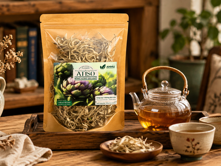 Bông Atiso Khô AMMU 200g Cho Góc Trà Gia Đình